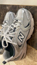 NEW BALANCE NB530官方老爹鞋男鞋女鞋情侣复古夏季透气网面百搭运动休闲鞋 米白/金属银MR530KA 建议拍小半码 38.5 (脚长24cm尺码详询客服) 实拍图