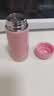 【全网爆款】迷你口袋保温杯304不锈钢水杯便携可爱水杯女生 粉色 150ml 实拍图