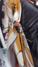万事利【升级加密】真丝丝巾桑蚕丝女中方巾送妈妈闺蜜生日 玉兰赋-卡其 实拍图
