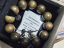 月印百川 金丝楠木手串男士佛珠手链约20mm 实拍图