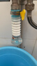 龙头净水器厨房防溅水龙头滤水器水管万能可伸缩旋转过滤器宿舍花洒喷头通用 净化水质【随机两个装】出水均匀 实拍图