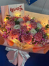 馨仪鲜花速递玫瑰向日葵康乃馨花束生日礼物全国同城配送 康乃馨玫瑰混搭花束 实拍图