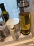 维艾（Newair）玻璃油壶自动开合防漏厨房家用装油瓶子油罐小香油酱油醋壶调料瓶 实拍图