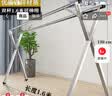 晾衣架落地折叠晾衣杆阳台伸缩室内凉衣架家用挂衣架神器加粗25管 特厚双杆伸缩1.6米 实拍图