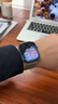 Apple/苹果 Watch S11 智能手表GPS款46毫米深空灰色铝金属表壳黑色运动型表带M/L MEVP4CH/B 实拍图