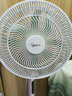 美的（Midea）【幸运草安睡1S】一级能效直流变频声控电风扇家用遥控卧室静音落地扇台式桌面抗菌大风力转页扇 实拍图