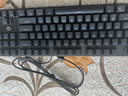 惠普（HP）K10G-104键黑色混光青轴机械键盘有线游戏键盘电竞网吧吃鸡键盘金属面板全键无冲热插拔 实拍图
