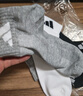 阿迪达斯（adidas）中性 训练系列 SPW ANK SOCK 3P 袜子 JC9268 黑色 L 实拍图