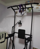 羽豪 单杠家用引体向上器卧推多功能室内成人运动健身器材综合训练器 旗舰款/顶部双杠/护腰靠背/肘垫 实拍图