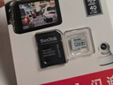 闪迪（SanDisk）128GB TF（MicroSD）4K内存卡 行车记录仪 监控摄像头专用 循环录制10,000小时 高耐用存储卡 实拍图