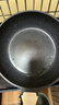 卡罗特 炒锅麦饭石色不粘锅煎炒锅平底炒菜煎锅家用无油烟烹饪锅具 煎炒锅带盖（1-4人用） 28cm 实拍图