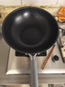 三禾0涂层炒锅无涂层不粘锅钛钢不锈钢电磁炉通用炒菜锅30cmLC30S16 实拍图