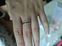 唯一（Winy）999纯银戒指情侣对戒男士求婚戒指单戒女纪念生日礼物送女友老婆 实拍图