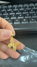 周大生黄金吊坠女足金蝴蝶首饰挂坠生日礼物送女友1.72g 实拍图