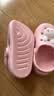 牧童儿童拖鞋夏男宝宝洞洞鞋软底女童卡通洗澡婴幼儿家居鞋萌兔粉160 实拍图