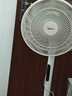 美的（Midea）【幸运草安睡1S】一级能效直流变频声控电风扇家用遥控卧室静音落地扇台式桌面抗菌大风力转页扇 实拍图