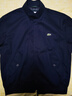LACOSTE法国鳄鱼男装秋冬商务老钱风立领拉链夹克哈灵顿夹克外套|BH1172 HDE/远峰蓝 M /L 52 实拍图