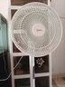 美的（Midea）【幸运草安睡1S】一级能效直流变频声控电风扇家用遥控卧室静音落地扇台式桌面抗菌大风力转页扇 实拍图