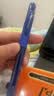 斑马牌（ZEBRA）中性笔 0.5mm子弹头签字笔 学生标记笔走珠水性笔 C-JJ100 JELL-BE 蓝色 10支装 实拍图