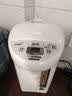 象印（ZO JIRUSHI）电热水壶VE真空烧水壶恒温四段控温节能省电办公家用开水壶饮水机TDH40C 4L 4L -TDH40C白色 实拍图