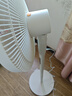 美的（Midea）【幸运草安睡2.0 MAX】一键闪装/直流变频家用轻音电风扇语音遥控落地扇 大风量一级能效卧室电扇 实拍图