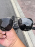 帕森（PARZIN）偏光太阳镜男士金属方框眼镜司机开车驾驶镜尼龙镜片潮墨镜PZ8235 实拍图