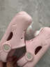 牧童儿童拖鞋夏男宝宝洞洞鞋软底女童卡通洗澡婴幼儿家居鞋萌兔粉180 实拍图