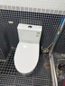 九牧（JOMOO）11396-2-1/41KB-1抗菌一级水效坐便器虹吸式节水连体马桶400坑距 实拍图