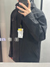 骆驼（CAMEL）三防冲锋衣户外登山服防风防水防污三合一运动外套 AD12263514X抓绒内胆幻影黑男女 M 实拍图