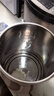 美的（Midea）电热水壶烧水壶养生双层防烫0涂层 食品级304不锈钢1500W快速沸腾1.7L大容量泡茶 HJ1705 实拍图
