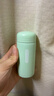 【全网爆款】迷你口袋保温杯304不锈钢水杯便携可爱水杯女生 淡青色 150ml 实拍图