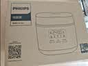 飞利浦（PHILIPS）1.8L迷你电饭煲 家用1-2-3人小型电饭锅 多功能一体多用智能蒸饭锅 一键旋风煮 24小时智能预约 五大模式 迷你元气煲 白色 1.8L 实拍图