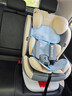 Heekin德国 儿童安全座椅汽车用0-4-12岁婴儿宝宝360度旋转ISOFIX硬接口 时尚灰(ISOFIX+360度旋转) 实拍图