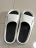 回力居家男士拖鞋室户外穿四季防滑臭沙滩凉拖鞋HL02331白黑色42-43码 实拍图