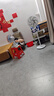 美的（Midea）【飓风节能】七叶柔风立式电风扇/家用轻音落地扇/台式小型风扇/大风力遥控定时摇头风扇 SAH35BSJ 实拍图