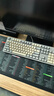 雷柏（Rapoo）V500PRO米灰升级款 104键有线背光机械键盘 PBT双色键帽电脑办公游戏全键无冲可编程键盘 红轴 实拍图