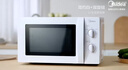 美的（Midea）快捷微波炉 家用小型 360°转盘加热 旋钮操控 易洁内胆（M1-L213B） 实拍图