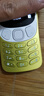 诺基亚（NOKIA）3210 4G 移动联通电信广电全网通 2.4英寸双卡双待 直板按键学生功能机备用手机 金色 实拍图