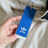 adidas明星同款复古华夫格夹克早秋薄外套卫衣男女阿迪达斯三叶草   JW0109-王鹤棣同款   XL 实拍图