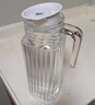 乐美雅玻璃水壶冷水壶凉水杯家用冰箱大容量茶壶四方透明1.1L凉水壶 实拍图