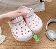 卡骆驰（CROCS）贝雅洞洞鞋男鞋女鞋轻便耐磨一脚蹬拖鞋休闲鞋百搭花园鞋|10126 浅灰色-007 43 (270mm) 实拍图