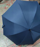 TCAI加大雨伞定制logo广告长柄大号超大商务男礼品定做印字图案标志 加大120cm八骨纤维骨黑色 实拍图