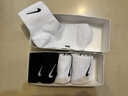 三师哥N/K袜子男女运动袜短袜长筒袜礼盒防臭吸汗篮球袜男士中筒透气 3双白+2双黑 【礼盒装】 5双 均码 中筒【35-44码】 实拍图