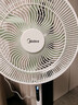 美的（Midea）【幸运草安睡1S】一级能效直流变频声控电风扇家用遥控卧室静音落地扇台式桌面抗菌大风力转页扇 实拍图
