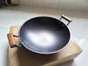中康铁锅炒锅经典款深氮极铁无涂层精铁防锈双耳明火燃气通用36cm圆底 实拍图