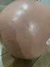 Keep 65cm瑜伽球专业防爆防滑加厚强弹抗压孕妇可用弹力瑞士球 暮光橙 实拍图