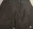 特步运动短裤女跑步中考体考短裤速干短裤女士专业跑步短裤五分裤子女 黑色 M 实拍图