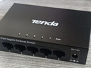 Tenda腾达5口千兆交换机 网络扩展器网线分线器一分四 4口家用监控交换器分流器HUB集线器 钢壳TEG1005D 实拍图