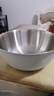 展艺加厚304不锈钢打蛋盆22cm 带刻度和面发面奶油蛋液打发沙拉料理盆 实拍图