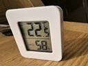 电子温湿度计笑脸显示天气高精准家用婴儿房温度表湿度表壁挂式干湿显示湿度计 【一个装】白色 实拍图